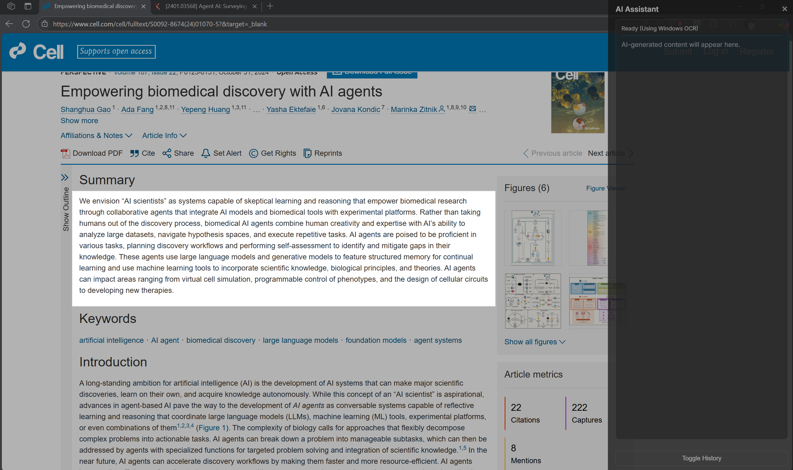 Live screen capture in action
